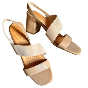 EUC Corso Como Leather Heeled Sandals Size 8.5